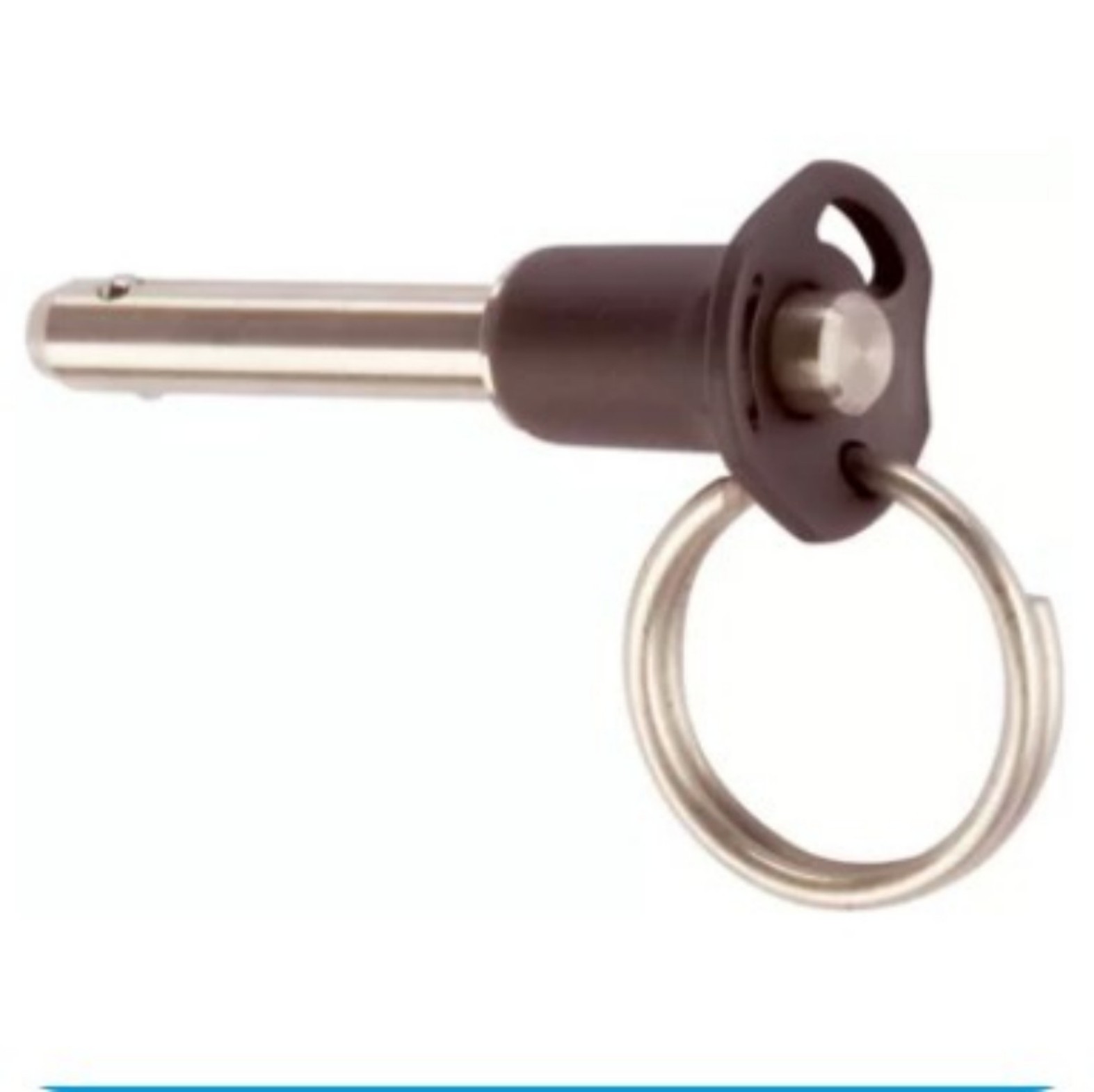 带按钮手柄的球形锁销